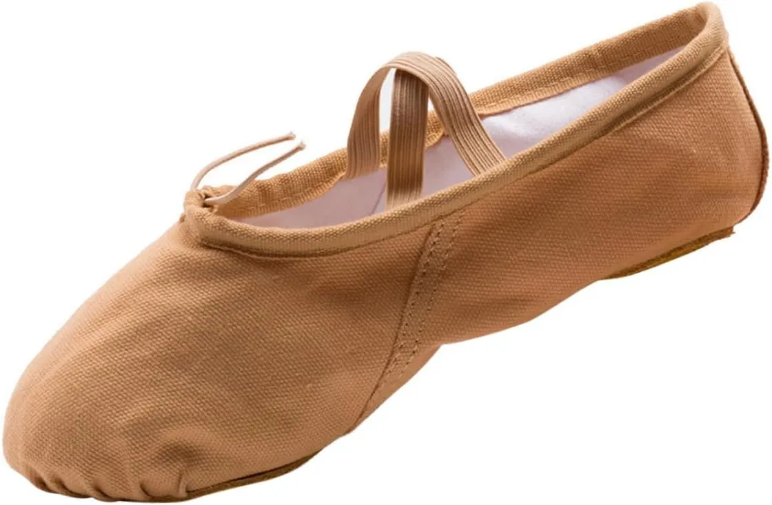 3 Pairs Ballet Dancer Shoes Ballet Pilates Shoes Flats Canvas Dance Shoes Ballet Shoes Slippers Yoga Shoes Barre Ballet Shoes Sole Ballet Shoe Soles Aldult Girl Child
