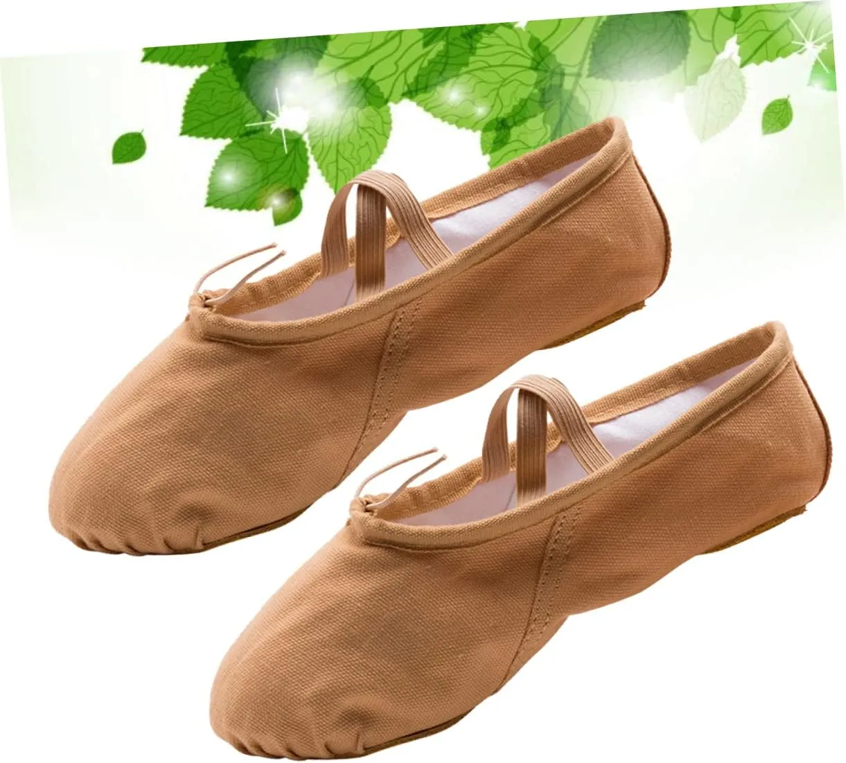 3 Pairs Ballet Dancer Shoes Ballet Pilates Shoes Flats Canvas Dance Shoes Ballet Shoes Slippers Yoga Shoes Barre Ballet Shoes Sole Ballet Shoe Soles Aldult Girl Child