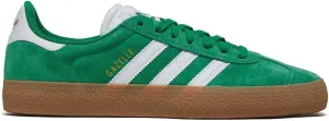 Adidas Gazelle ADV Shoes - Green/FTWR White/Gold Metallic - 12.0