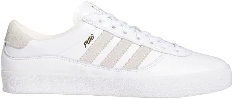 adidas Mens Puig Indoor Skate Sneakers Shoes - White