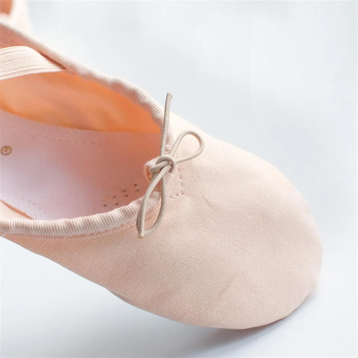 Ballet Shoes 2 Pairs Ballet Shoes Kids Dance Slippers Point Shoes Ballet Exercise Girls Soft Ballet Flats Split Sole Basic Canvas Dance Shoes Dance Slippers for Girls TodCaramel-41 EU
