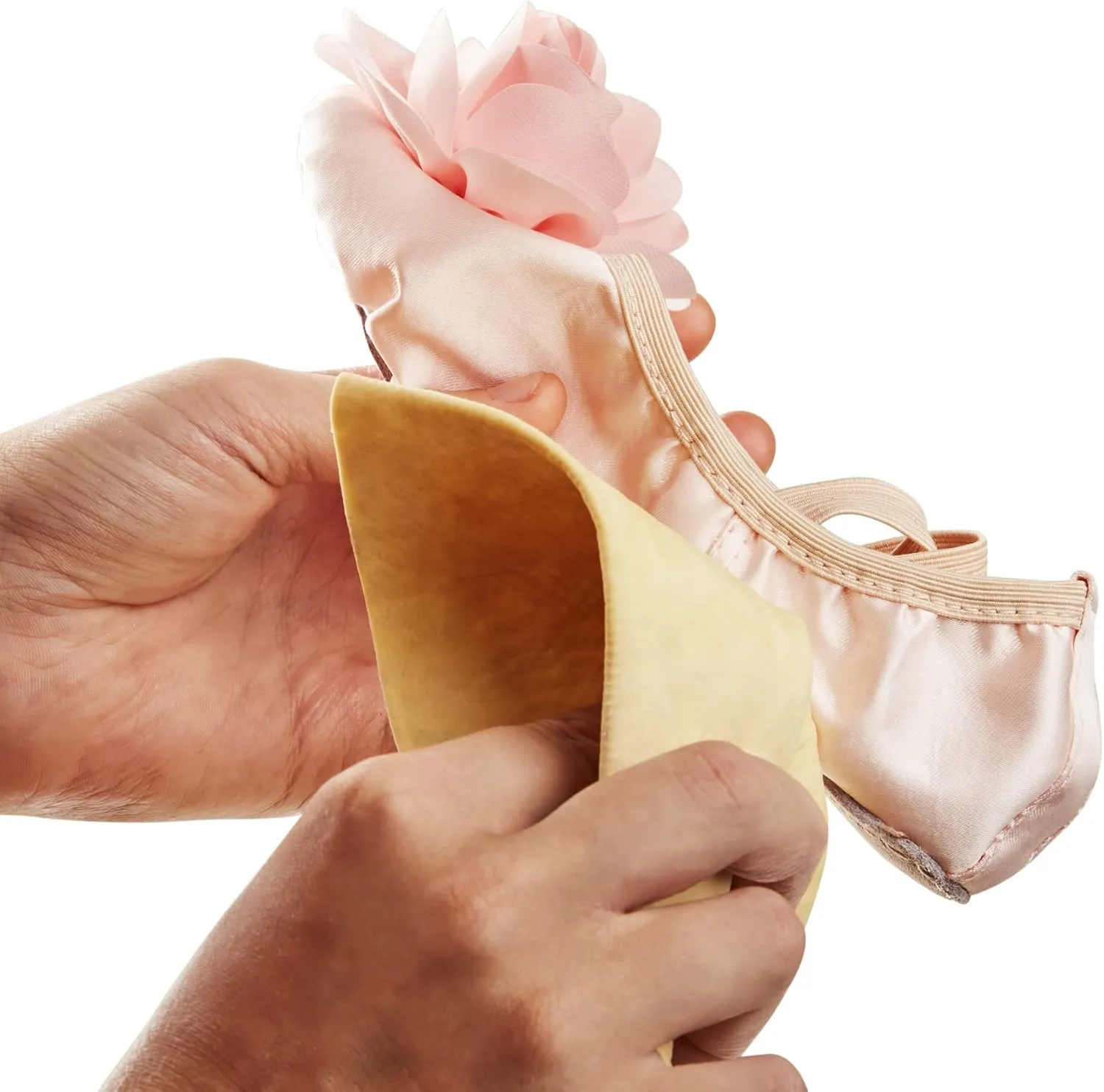 Ballet Shoes for Girls - Non-Slip Pink Ballet Slippers for Girls with Leather Split Soles ?C Durable, Comfort-Fit Satin Girls Ballet Shoes for Toddler Girls ?C Toddler Ballet Shoes