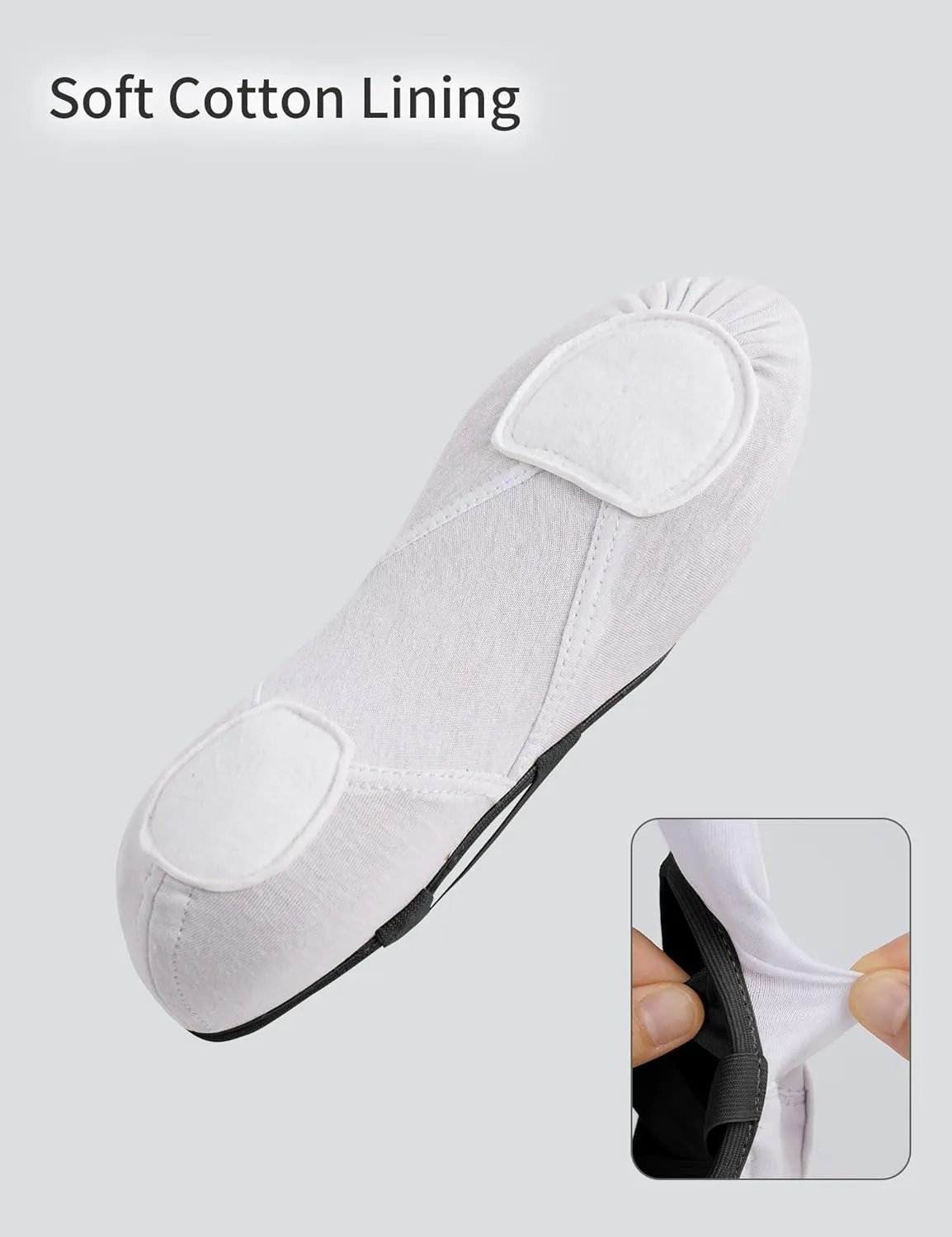 Ballet Shoes for Girls, Stretchy Girls Ballet Slippers for Dance, Gymnastic