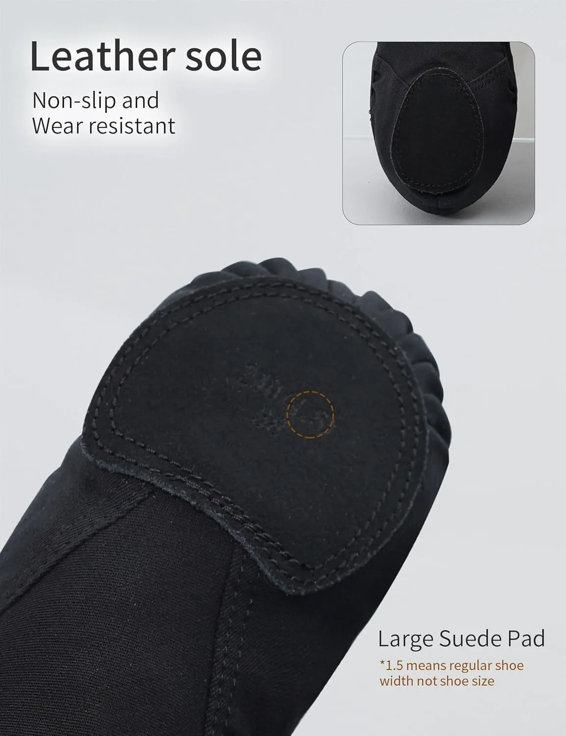 Ballet Shoes for Girls, Stretchy Girls Ballet Slippers for Dance, Gymnastic
