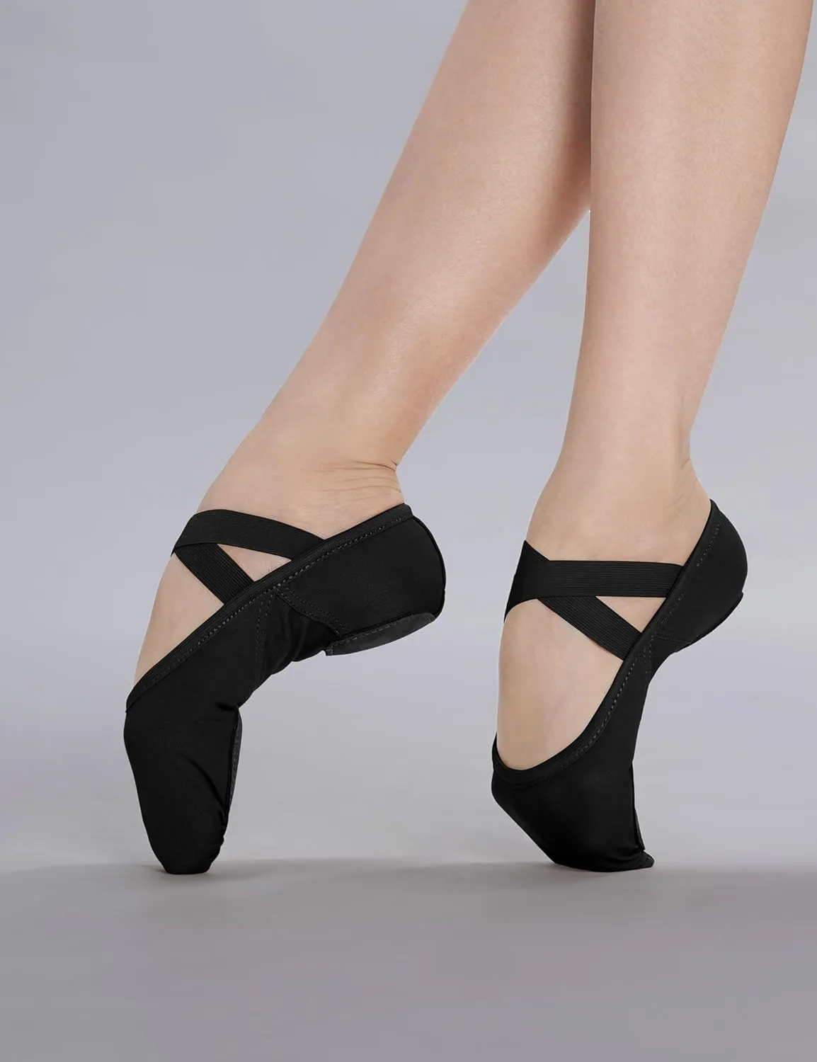 Ballet Shoes for Girls, Stretchy Girls Ballet Slippers for Dance, Gymnastic