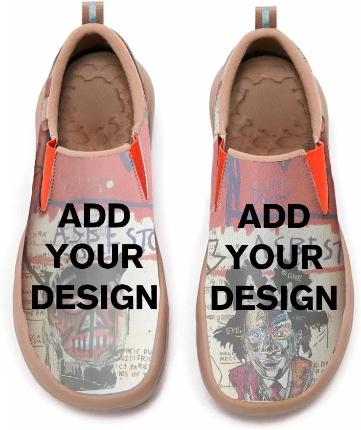 Boys Slip On Shoes Girls Loafers Cartoon Painted Sneakers