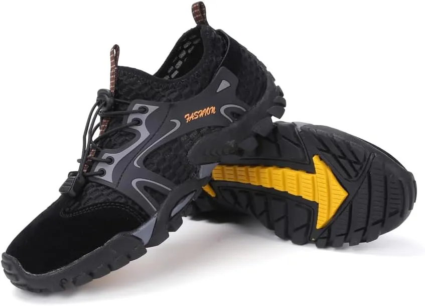 Calceus Mesh Quick Dry Water Shoes for Men Lightweight Outdoor Hiking Walking