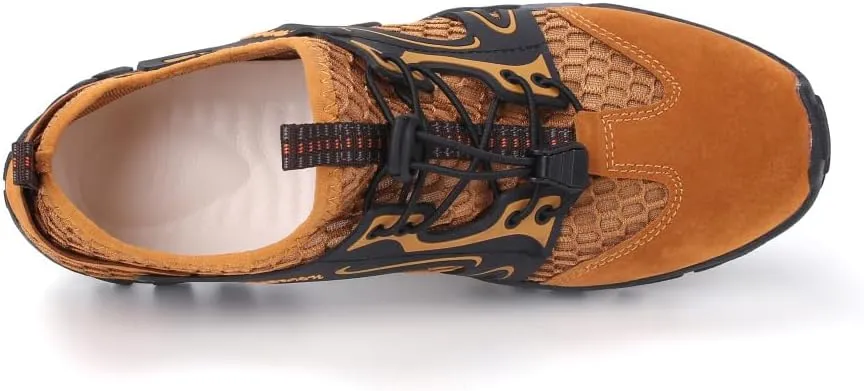 Calceus Mesh Quick Dry Water Shoes for Men Lightweight Outdoor Hiking Walking