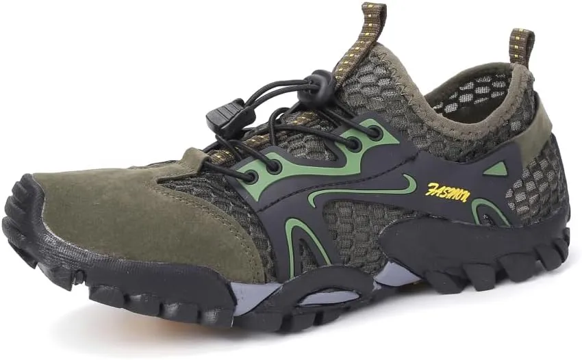 Calceus Mesh Quick Dry Water Shoes for Men Lightweight Outdoor Hiking Walking