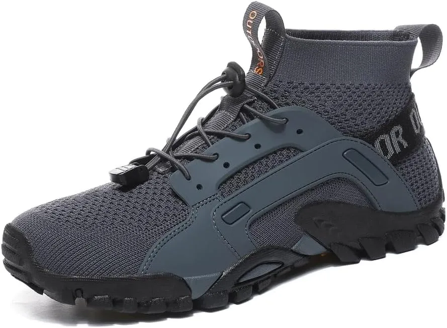 Calceus Mesh Quick Dry Water Shoes for Men Lightweight Outdoor Hiking Walking