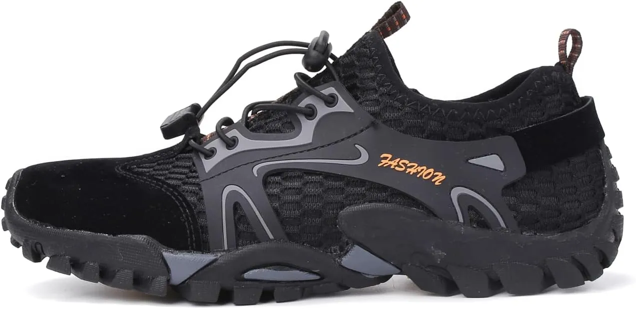 Calceus Mesh Quick Dry Water Shoes for Men Lightweight Outdoor Hiking Walking