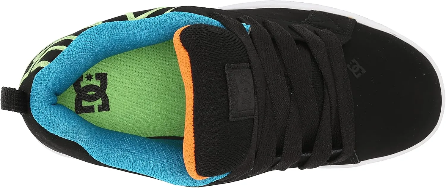 DC Unisex-Child Court Graffik Youth Skate Shoe