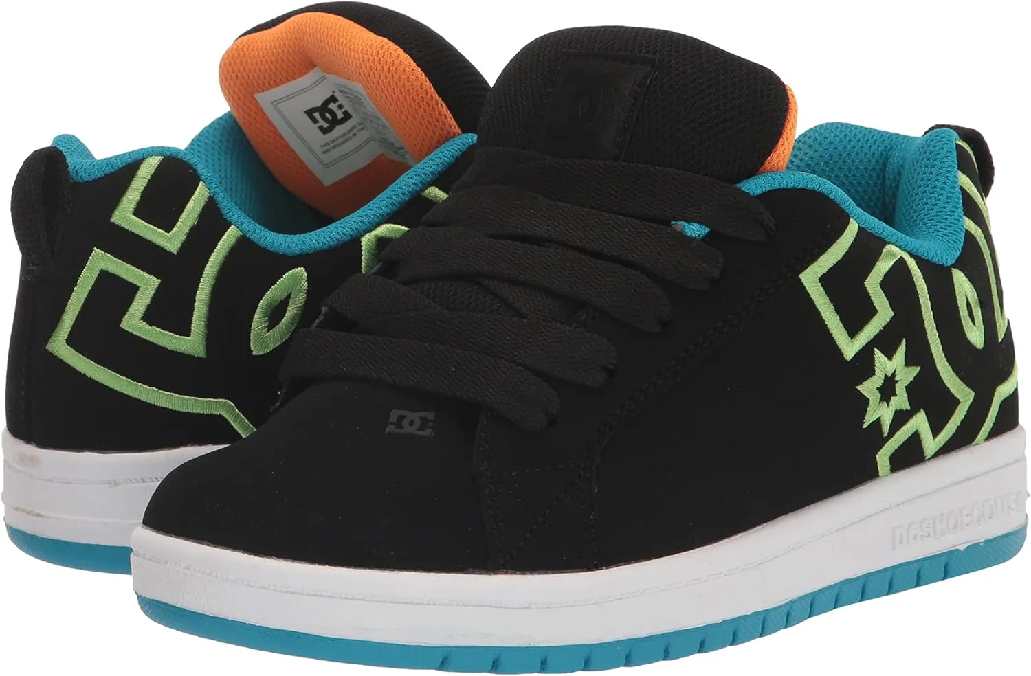DC Unisex-Child Court Graffik Youth Skate Shoe