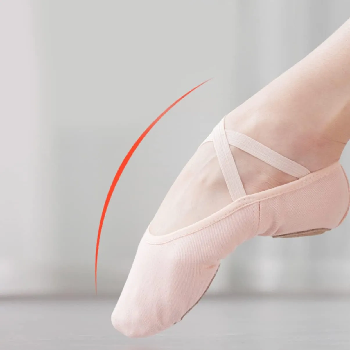 Healifty Adult Women Ballet 3pcs Women Ballet Flats Girls Kids Ballet Shoes Ballet Practice Shoes Leather Ballet Slippers Leather Dance Shoes Canvas Dance Shoes Soft Sole Shoes Yoga Shoes Child