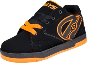Heelys Kids Propel Skate Shoe, Black/Orange, 5