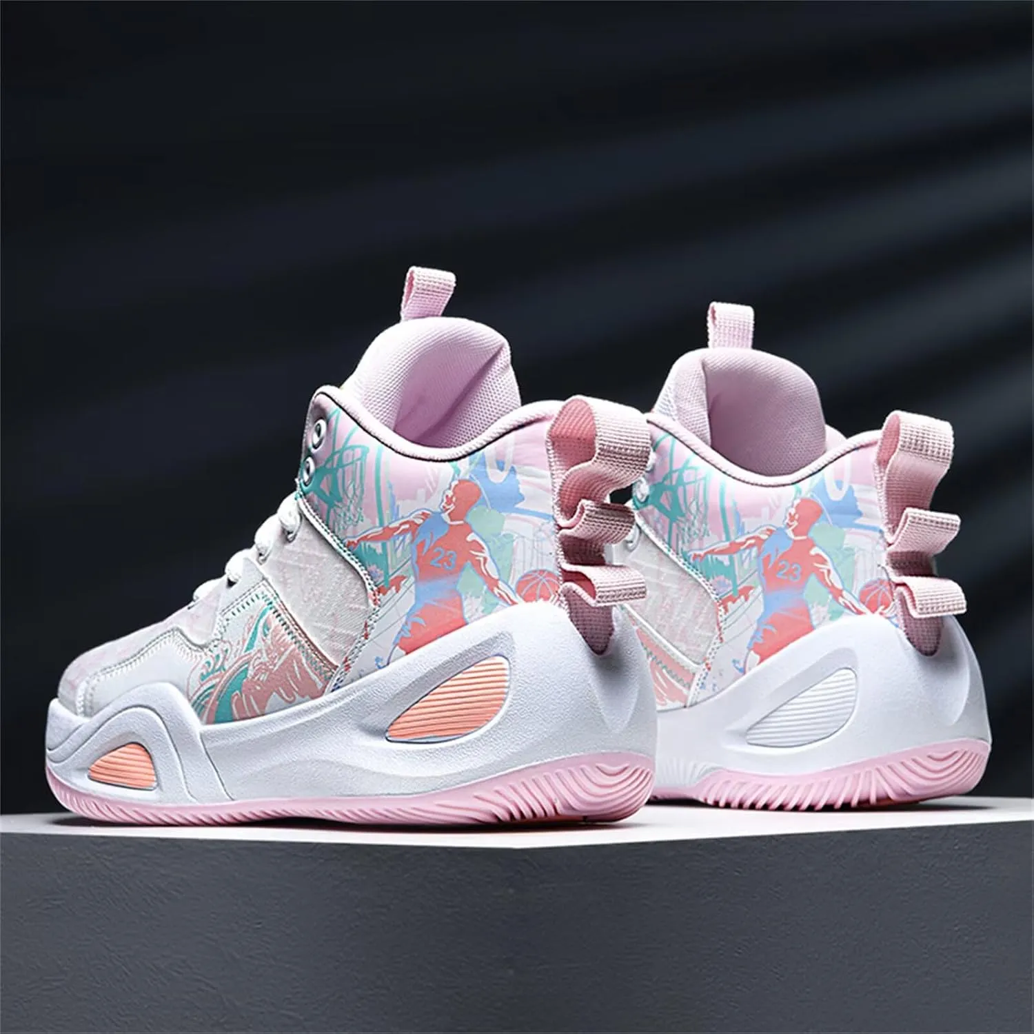 High-Top Basketball Shoes Mens Womens Fashion Sneakers Breathable Non Slip Volleyball Tennis Sport Outdoor Indoor