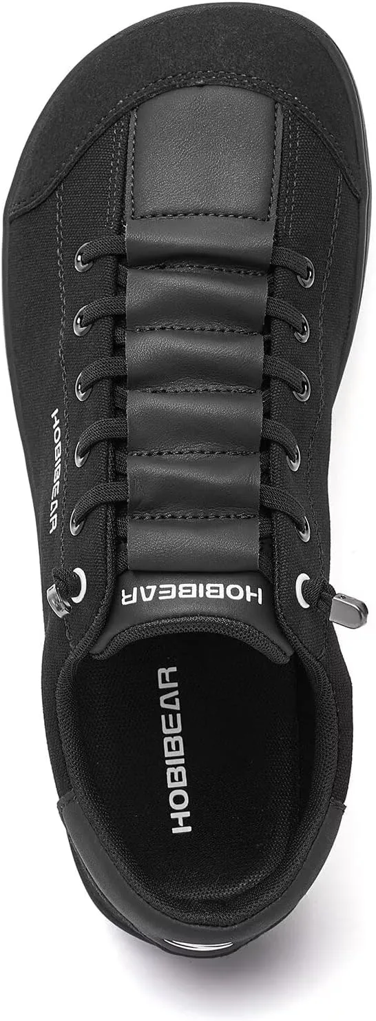 HOBIBEAR Barefoot Shoes  Lightweight Knit Upper Wide Toe Box Zero Drop Slip-on Shoes for Men & Women