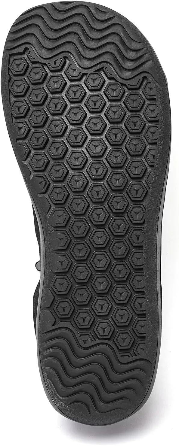 HOBIBEAR Barefoot Shoes  Lightweight Knit Upper Wide Toe Box Zero Drop Slip-on Shoes for Men & Women