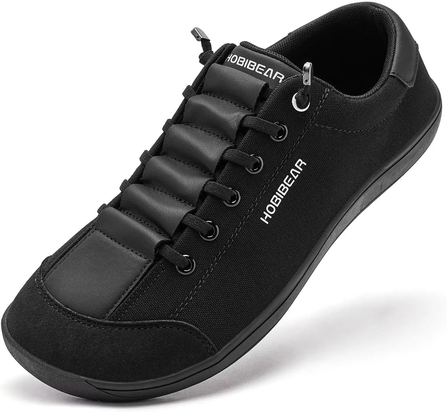 HOBIBEAR Barefoot Shoes  Lightweight Knit Upper Wide Toe Box Zero Drop Slip-on Shoes for Men & Women