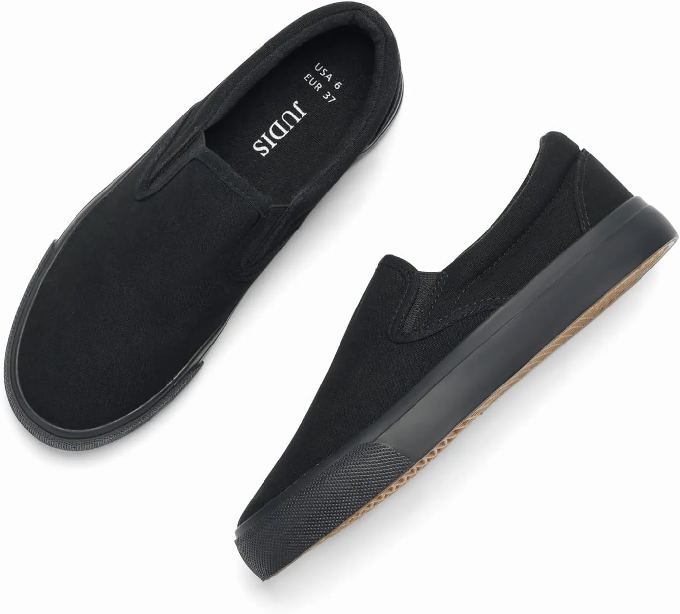 JUDIS Women??s Slip on Canvas Shoes Classic Sneakers Loafers Shoes Casual Fashion Shoes