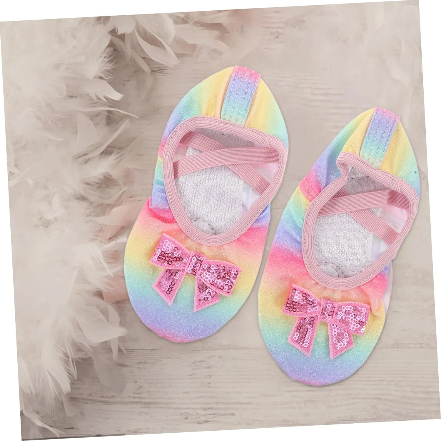 KESYOO Dance Shoes Ballet Shoes for Dress Shoes Ballet Flats for Women Shoes Ballet Slippers for Dancing Shoes