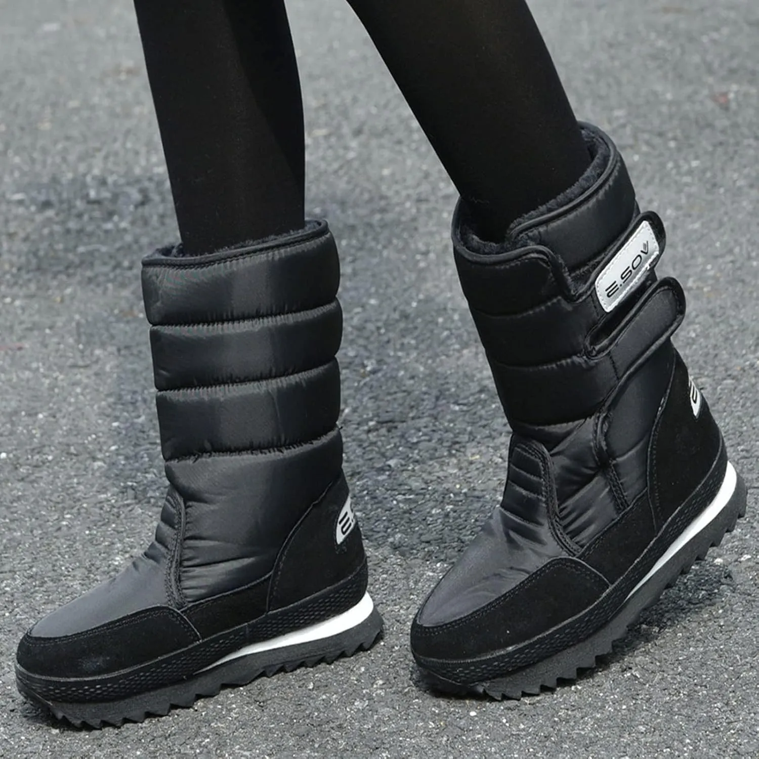Knee High Winter Boots for Women Waterproof Snow Snow Boots Women Waterproof Cute Women's Snow Boots Ankle Womens Waterproof Insulated Boots Wide Calf Tall Winter Boots for Women Fashion