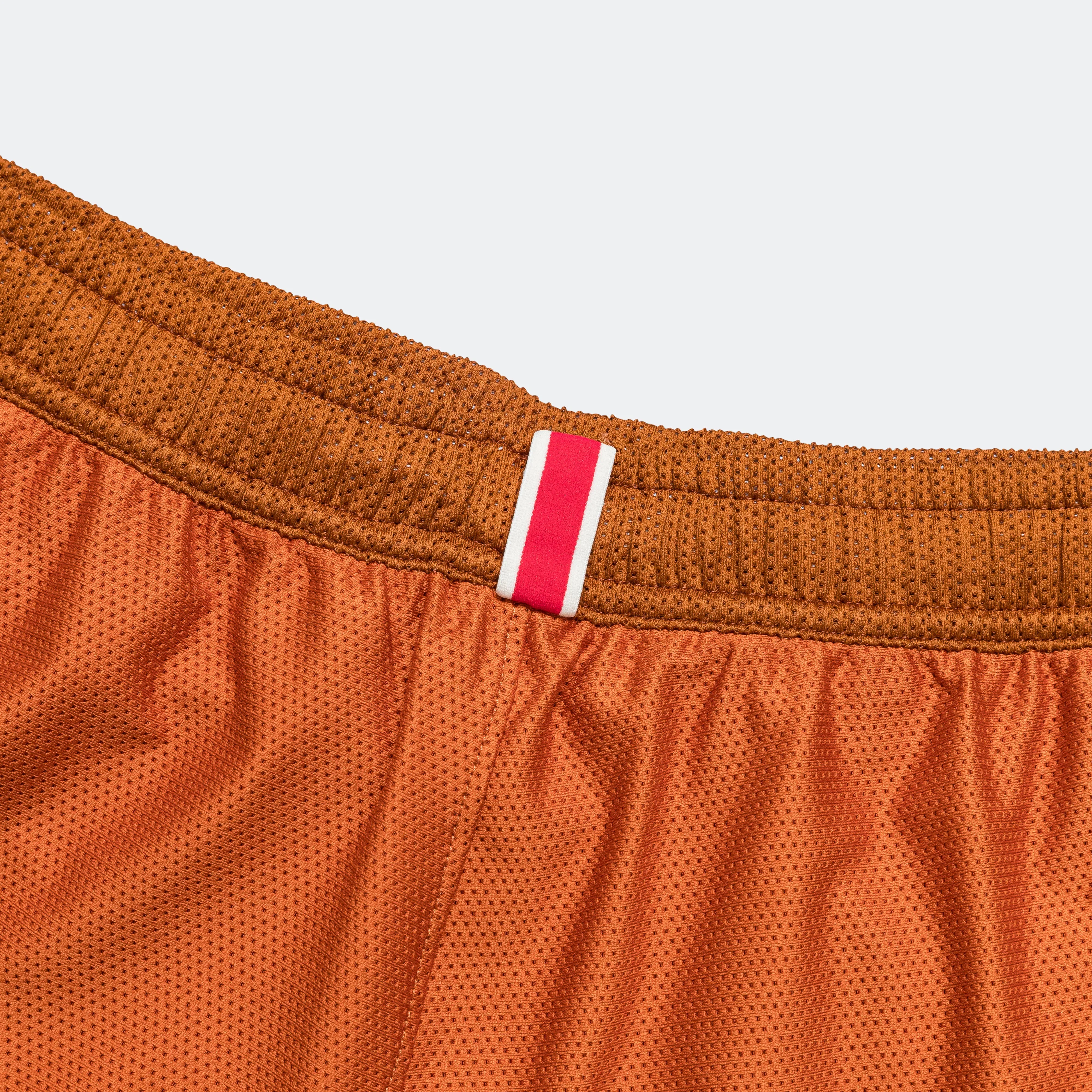 Mens Van Cortlandt Grand Shorts - Brick Red/Caramel