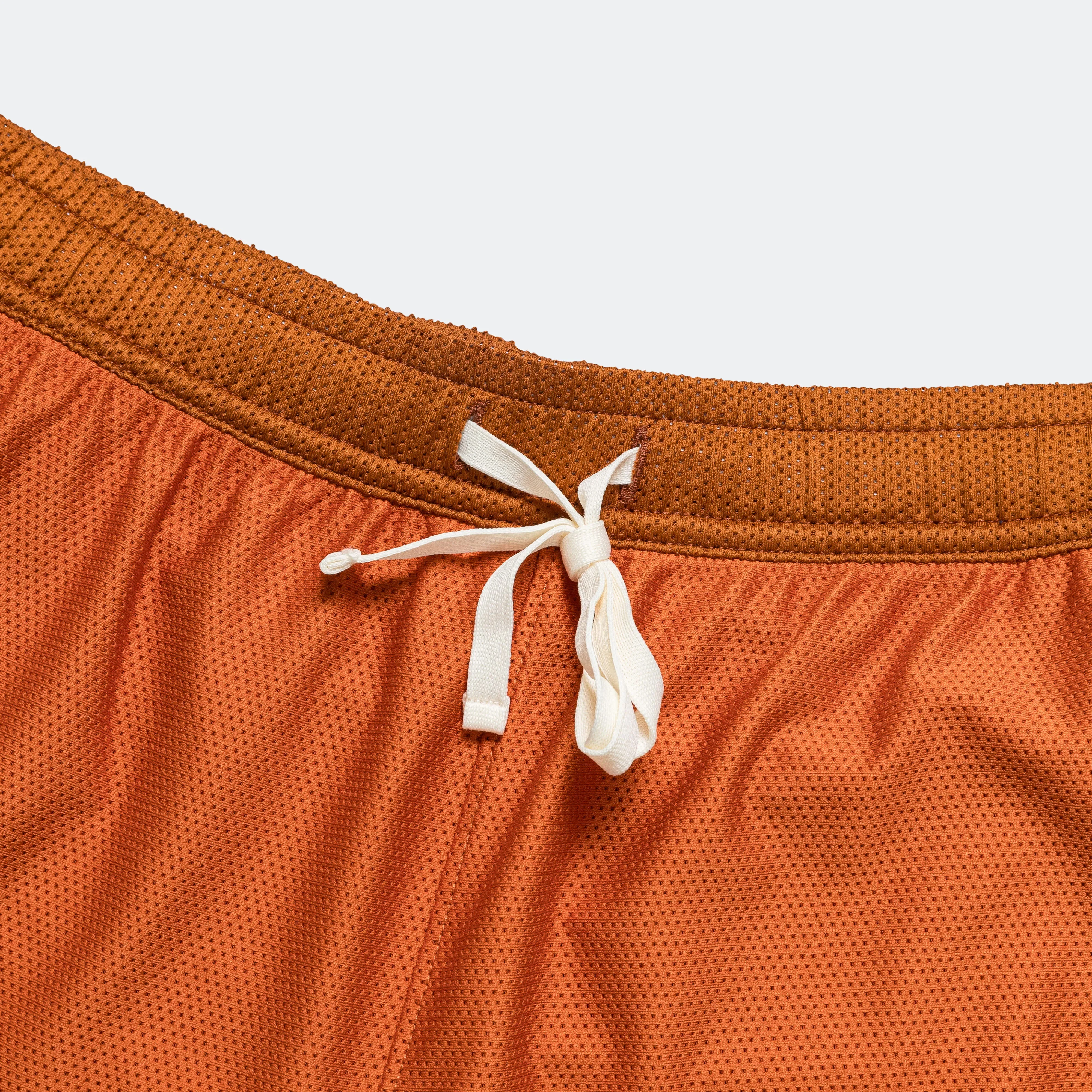 Mens Van Cortlandt Grand Shorts - Brick Red/Caramel