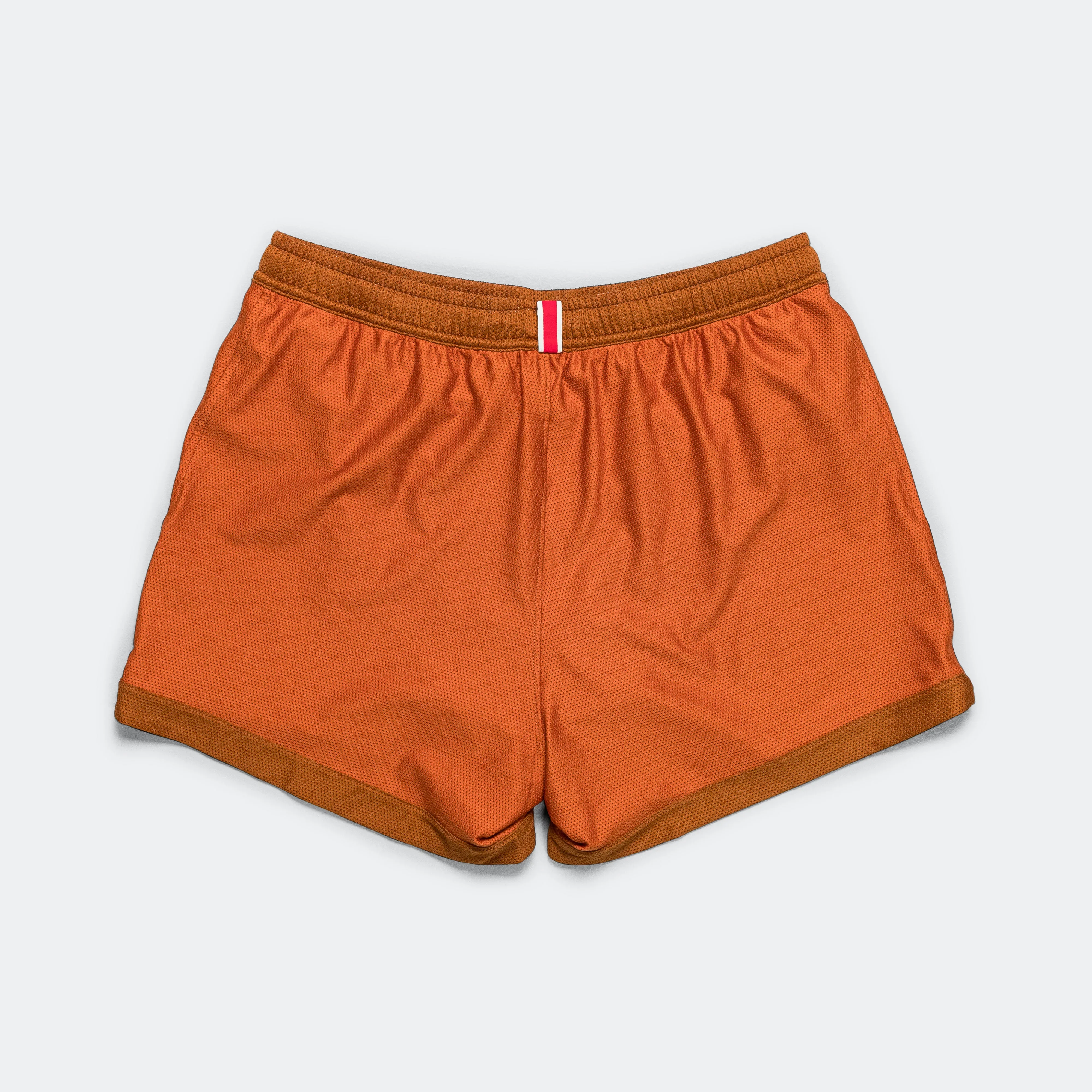 Mens Van Cortlandt Grand Shorts - Brick Red/Caramel