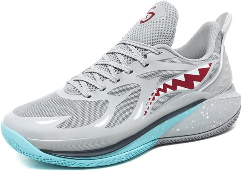 Men's Women's Basketball Shoes High Top Ultra-Light Fashion Anti Slip Breathable Sneakers