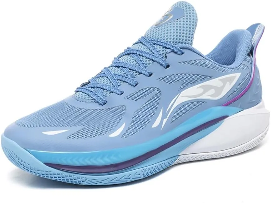 Men's Women's Basketball Shoes High Top Ultra-Light Fashion Anti Slip Breathable Sneakers