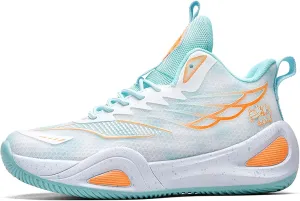 Mens Womens Couples Lace Up Mid Top Casual Sneakers Rubber Sole Non Slip Basketball Sneakers Comfortable and Breathable Running ShoesWear Resistant and Durable Fitness Training Shoes Walking Shoes