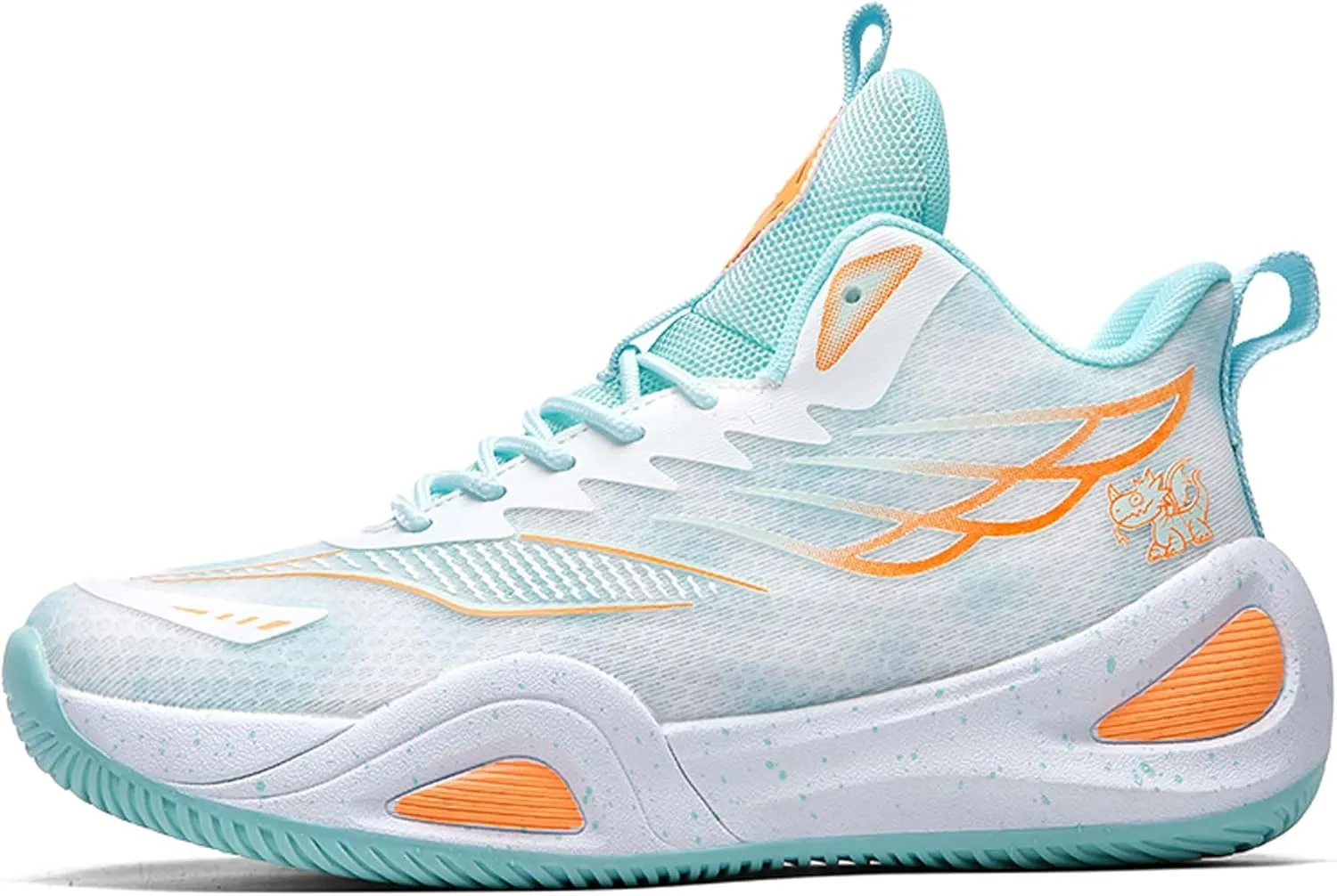 Mens Womens Couples Lace Up Mid Top Casual Sneakers Rubber Sole Non Slip Basketball Sneakers Comfortable and Breathable Running ShoesWear Resistant and Durable Fitness Training Shoes Walking Shoes