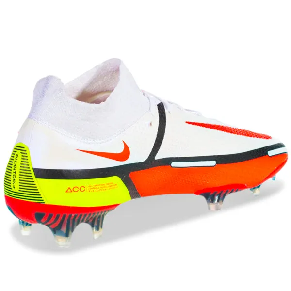 Nike Phantom GT2 Elite FG (White/Bright Crimson)