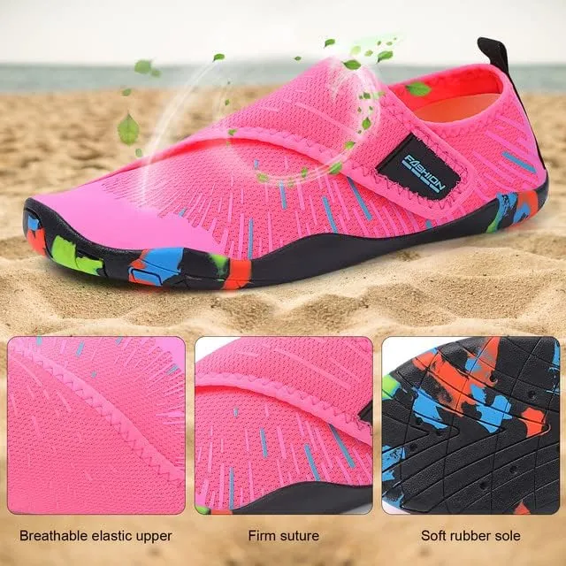 Padgene Men Women Barefoot Water Shoes Quick Dry Unisex Aqua Shoes