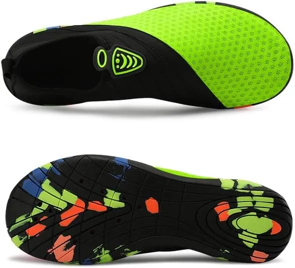 Padgene Men Women Barefoot Water Shoes Quick Dry Unisex Aqua Shoes