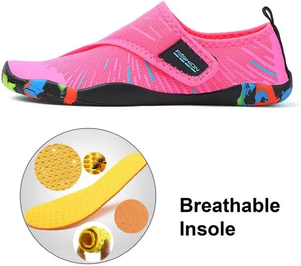 Padgene Men Women Barefoot Water Shoes Quick Dry Unisex Aqua Shoes