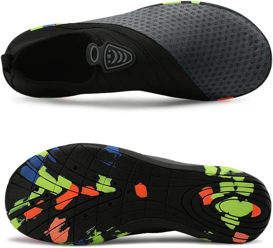 Padgene Men Women Barefoot Water Shoes Quick Dry Unisex Aqua Shoes