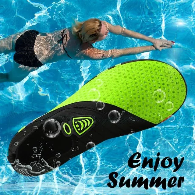 Padgene Men Women Barefoot Water Shoes Quick Dry Unisex Aqua Shoes