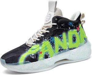 Practical Hiking Leisure Travel Basketball Shoes, Durable Sports Shoes for Competitive Training, Fashionable Breathable Mesh Basketball Shoes