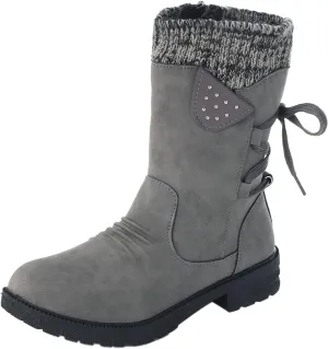 Snow Boot for Women with Zipper Winter Boots Women Waterproof Womens Winter Waterproof Boots Zapatos De Nieve Para Mujer Botas De Trabajo Antideslizantes Y Waterproof Para Mujer