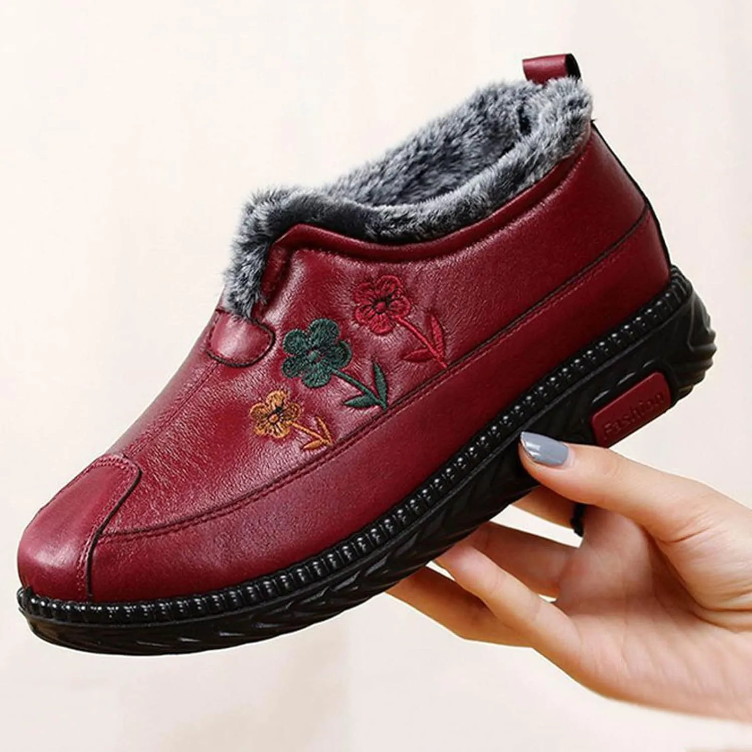 Snow Boots for Women Waterproof Womens Winter Boots Waterproof Tall Winter Boots Womens Heel Tall Snow Boots Waterproof Botas Para Frio Mujer Anti Deslizante