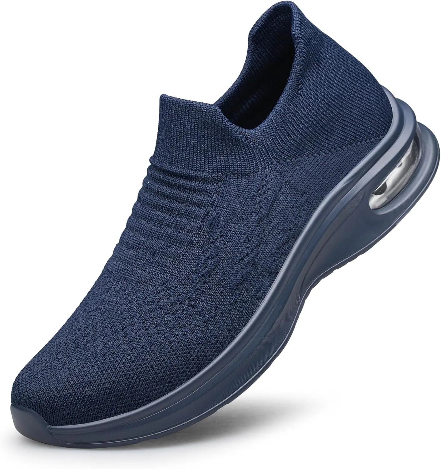 Vidbiv Slip on Shoes for Men, Casual Walking Lightweight Loafers, Breathable Men??s Shoes, Comfortable Hands Free Slip-on Shoes for Work, Traveling