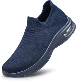 Vidbiv Slip on Shoes for Men, Casual Walking Lightweight Loafers, Breathable Men??s Shoes, Comfortable Hands Free Slip-on Shoes for Work, Traveling