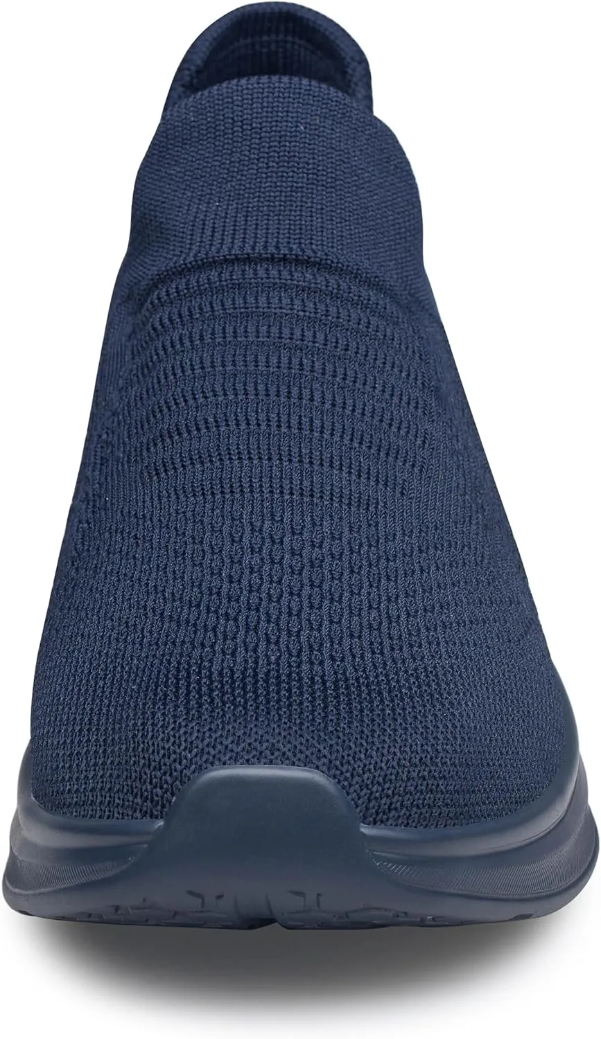 Vidbiv Slip on Shoes for Men, Casual Walking Lightweight Loafers, Breathable Men??s Shoes, Comfortable Hands Free Slip-on Shoes for Work, Traveling