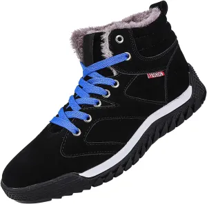 White Furry Snow Boots for Women Short Black Snow Boots Women Fur Lined Boots Womens Warm Boots Womens Winter Boots Waterproof Insulated Ankle Early Prime of Day Deals 2024