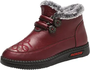 Winter Boots for Women Waterproof Snow 11 Wide Women's Waterproof Boots Wide Width Ankle Women Snow Boots 7 Wide Snow Boots Waterproof for Women Botas De Frio