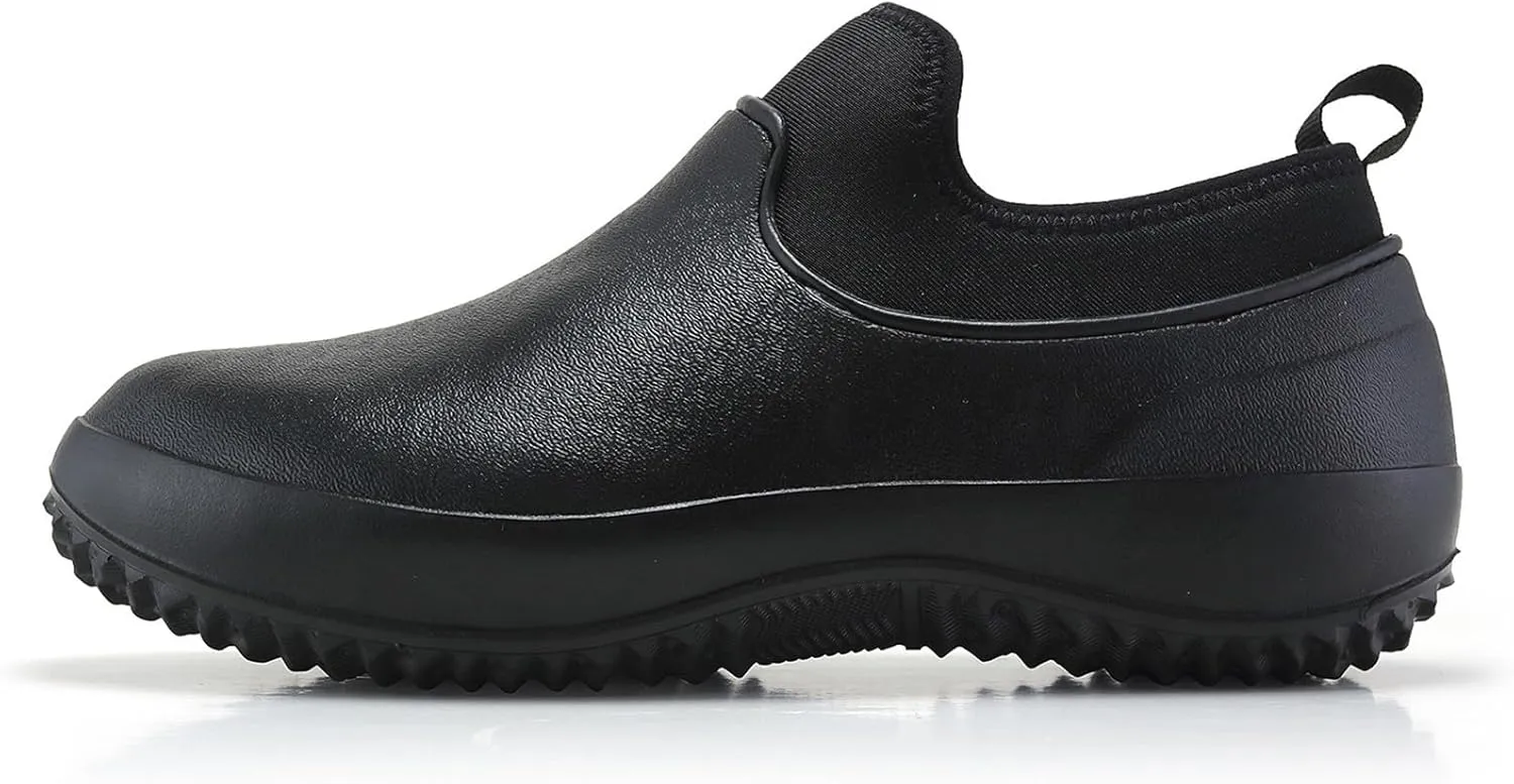 Womens Rain Boots Womens Rubber Boots for Boating Fishing Gardening Farming Lightweight Slip-On Rain Shoes