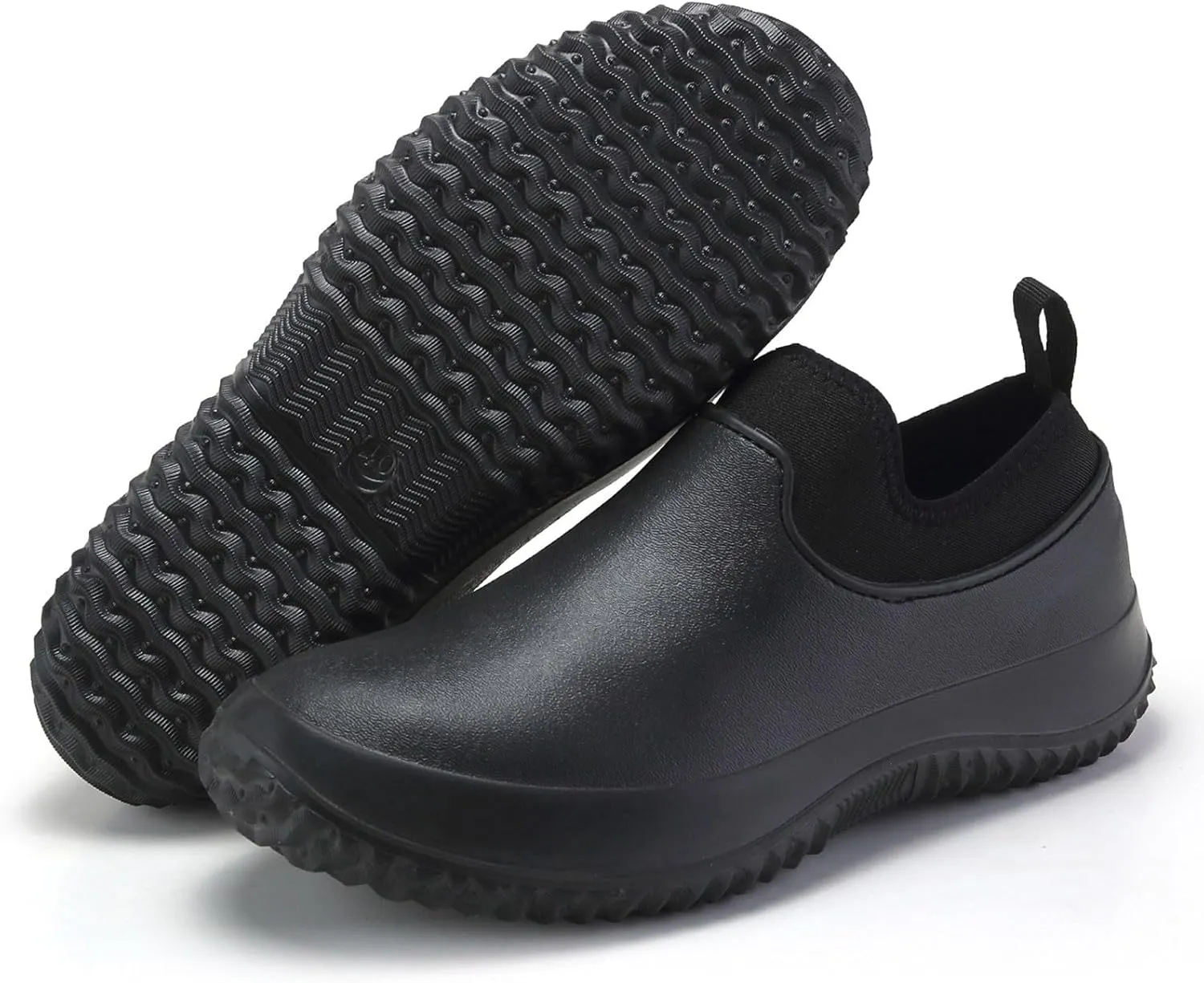 Womens Rain Boots Womens Rubber Boots for Boating Fishing Gardening Farming Lightweight Slip-On Rain Shoes