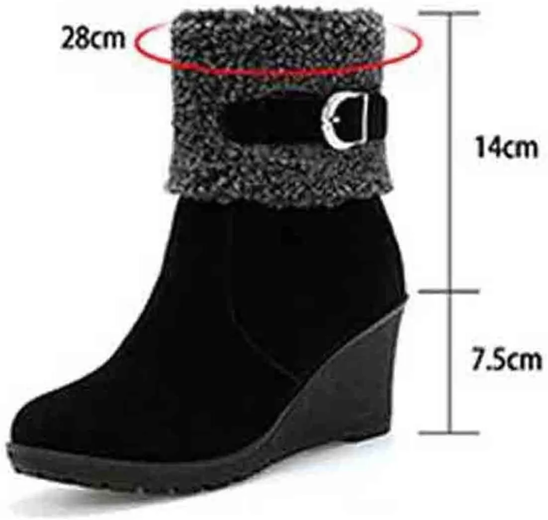 Women's Snow Boots Waterproof Winter Boots Boots Women's Fleece Thickened Warm Short Snow Boots Snow Boots Womens Waterproof Winter Womens Boots Waterproof Women 9 Wide Winter Boot